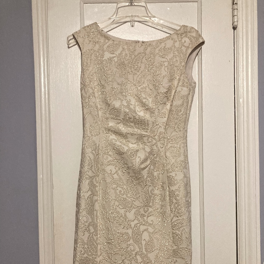 Calvin Klein beige dress size 4